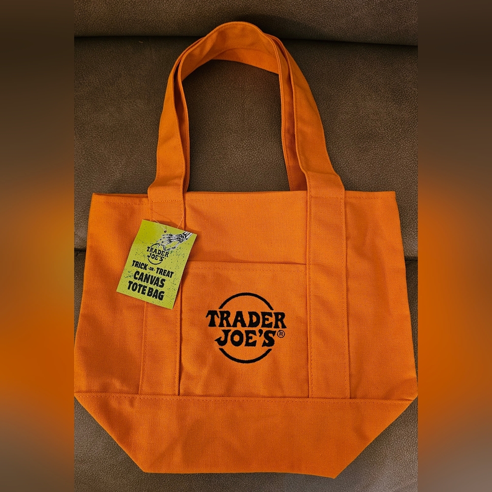 Canvas Tote Bag Set - Black, Orange, Purple, Green - Picture 5 of 5